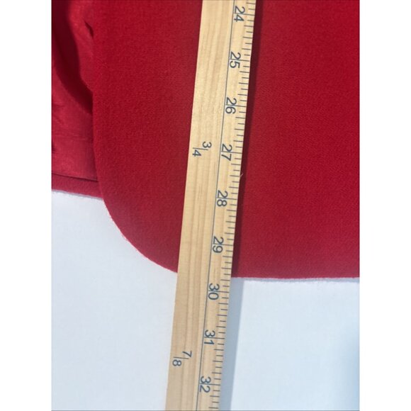 Vintage Koret Red Wool Blazer Womens 16 Lined Jacket Made in Korea Classic Retro - Picture 9 of 11